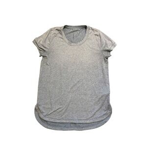 Athleta‎ Uptempo Tee T Shirt Women's Size M Blue Grey Athletic B Corp Certified